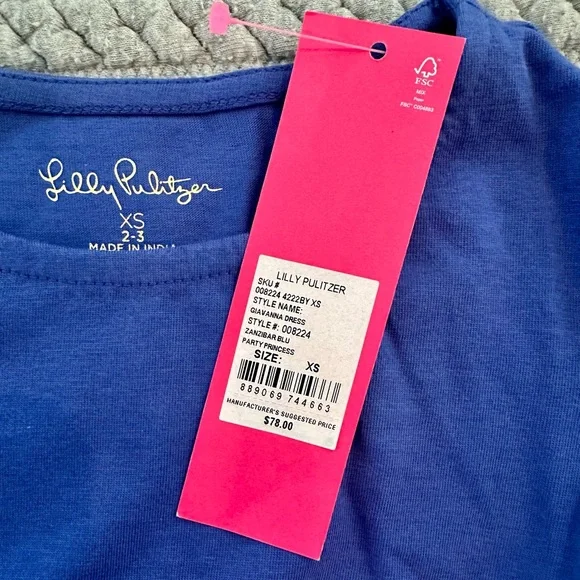 NWT Lilly Pulitzer Girl’s Giavanna Dress